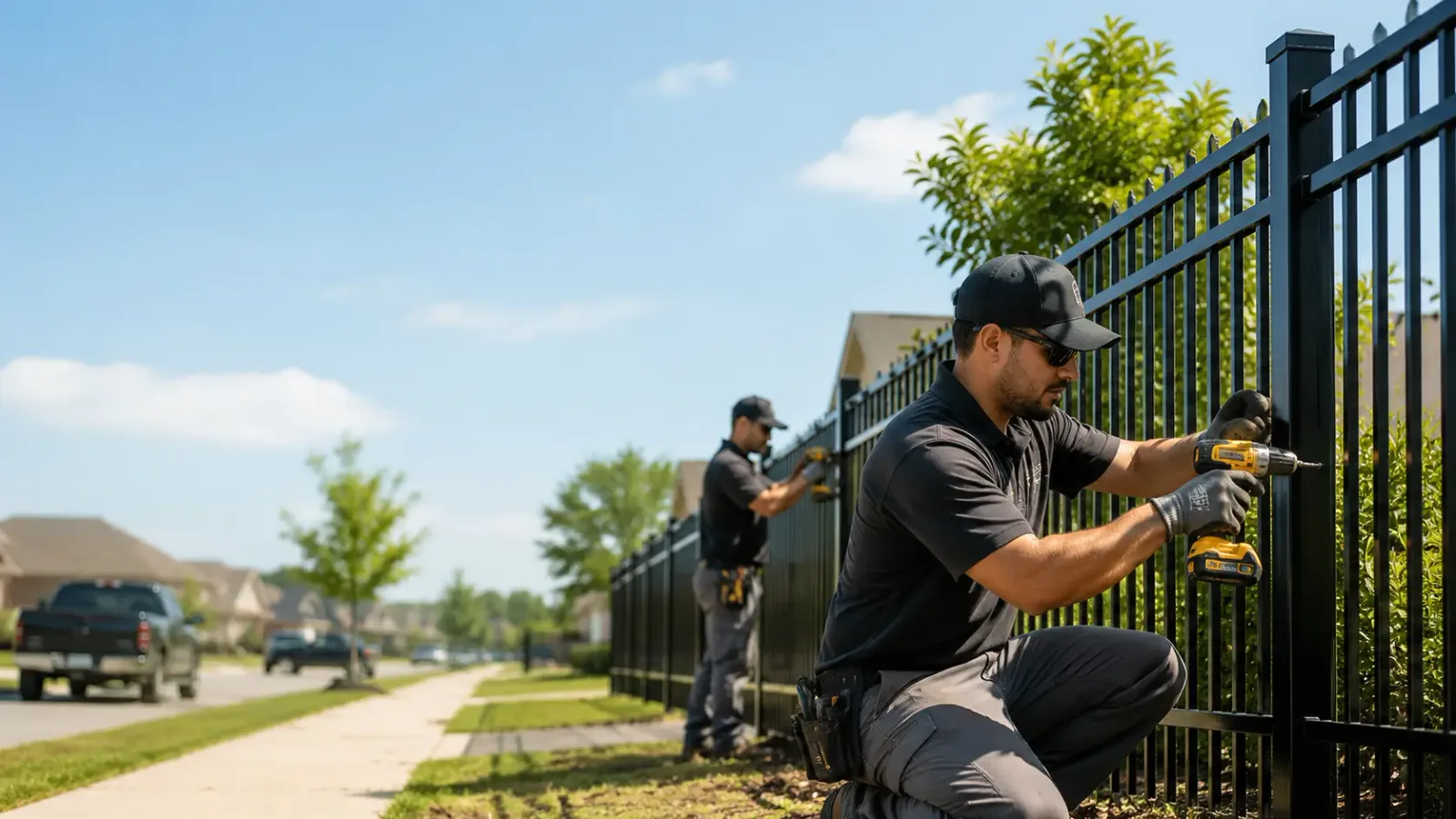 Metal Fence Installation in Lawrence, KS